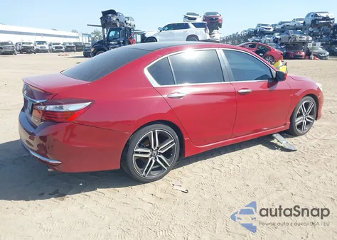 2016 Honda Accord Sport from USA, damaged, VIN 1HGCR2F55GA064638